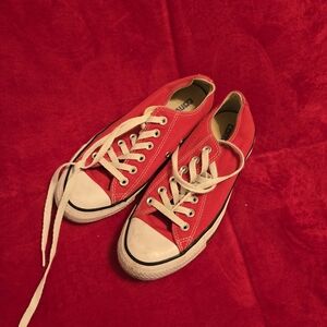 Red Converse Sneakers